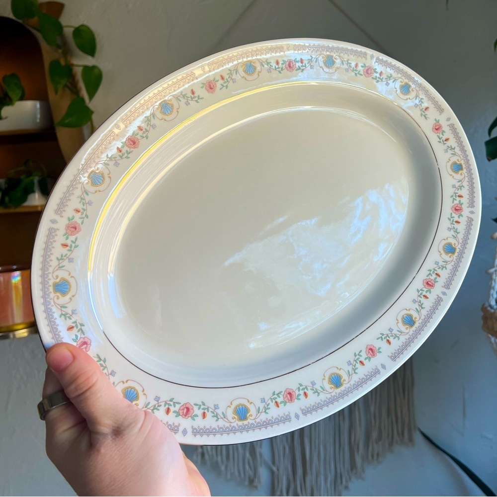 Sango Royal Majestic Tivoli 8305 Large Platter - 14x10” - Discontinued Pattern